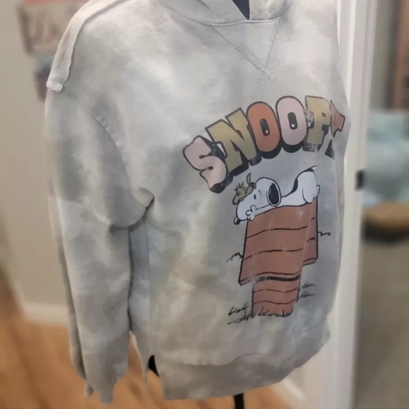 Peanuts SNOOPY Sweatshirt Hoodie (S) - Picture 2 of 7